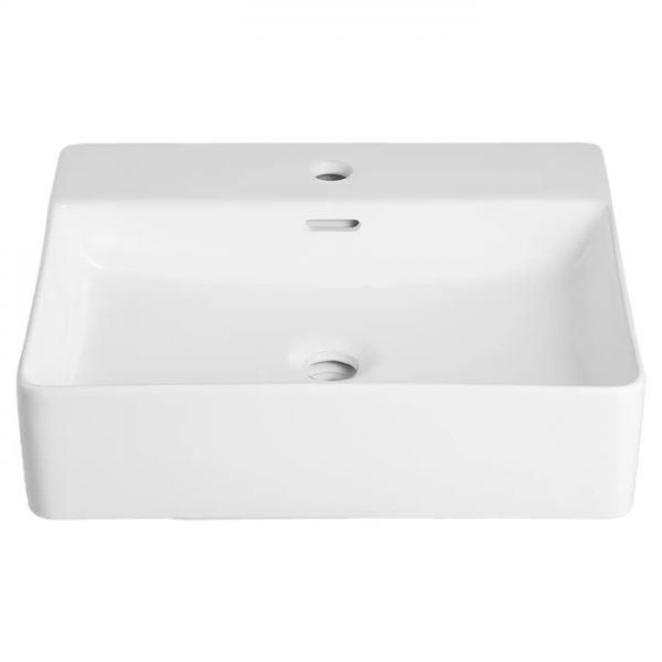 Lavabo Boxo 50 håndvask t/væg eller bord - 1 hanehul Lavabo Boxo 50 håndvask t/væg eller bord - 1 hanehul