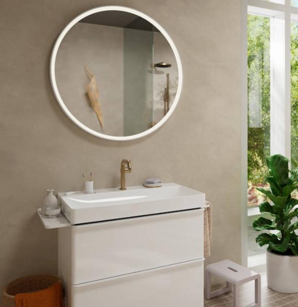 hansgrohe Tecturis S Fine håndvaskarmatur 150 m/CoolStart, EcoSmart+ u/bundventil - Børstet bronze hansgrohe Tecturis S Fine håndvaskarmatur 150 m/CoolStart, EcoSmart+ u/bundventil - Børstet bronze