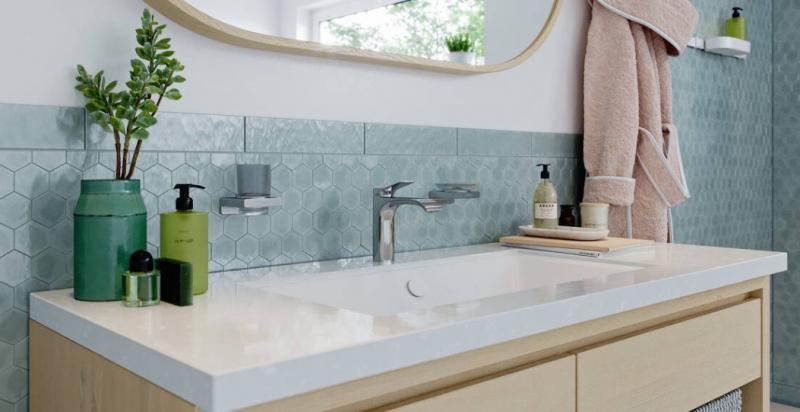 hansgrohe Vivenis 110 håndvaskarmatur m/løft-op bundventil - Krom