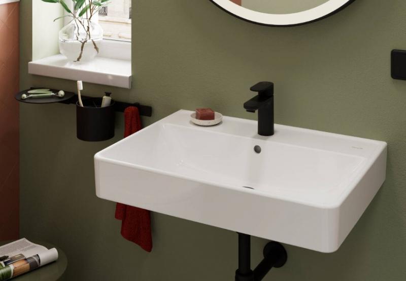 hansgrohe Vernis Blend 100 håndvaskarmatur m/CoolStart - Mat sort