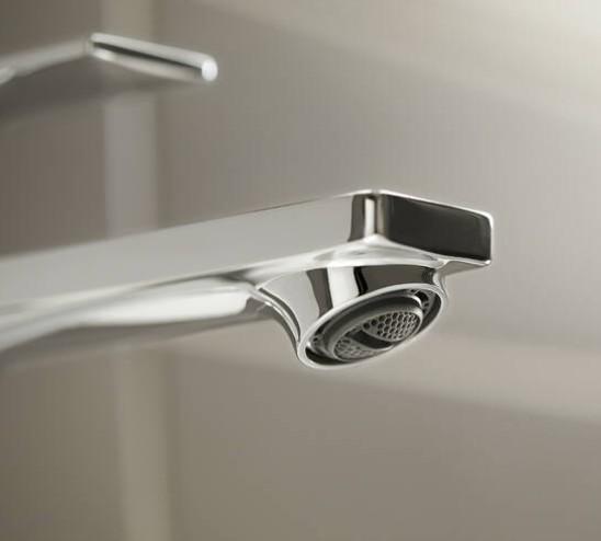 hansgrohe Rebris E 110 håndvaskarmatur m/Coolstart og løft-op bundventil - Krom