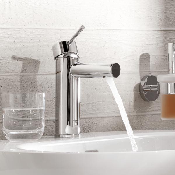 Grohe Essence New håndvaskarmatur m/bundventil og EcoJoy Grohe Essence New håndvaskarmatur m/bundventil og EcoJoy