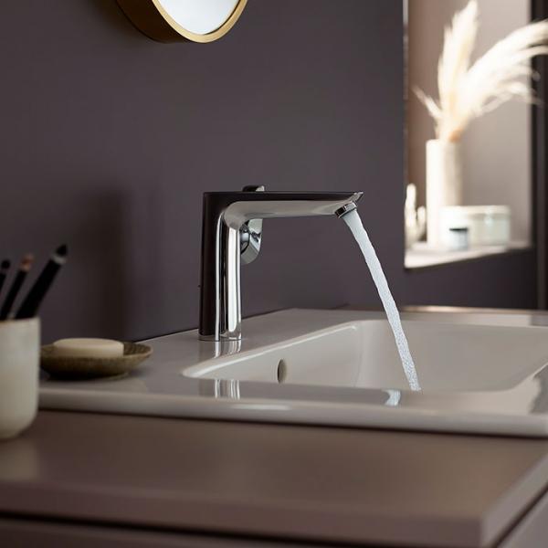 hansgrohe Talis E 150 håndvaskarmatur m/løft-op bundventil - Krom