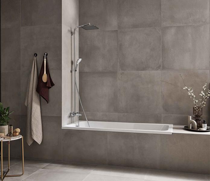 hansgrohe Crometta E 240 Showerpipe til badekar