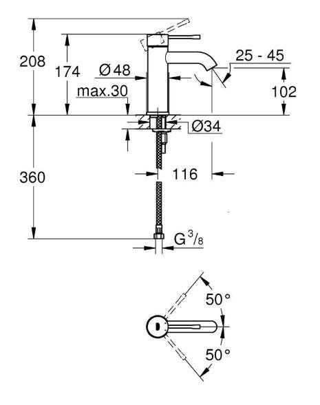 Grohe Essence & Euphoria SmartControl komplet pakke til bad - Krom Grohe Essence & Euphoria SmartControl komplet pakke til bad - Krom