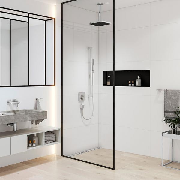 hansgrohe loftbefæstigelse E 30 cm 1/2" - Krom