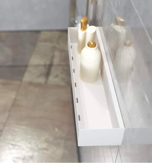 Kriss Athena hylde 30 cm - Mat sort Kriss Athena hylde 30 cm - Mat sort