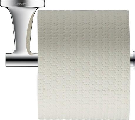 Duravit Starck T toiletpapirholder  - Krom Duravit Starck T toiletpapirholder  - Krom