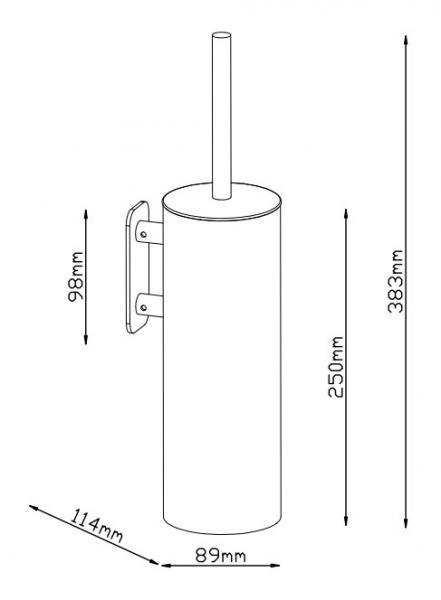 Lavabo Luna tilbehørspakke - Poleret messing Lavabo Luna tilbehørspakke - Poleret messing