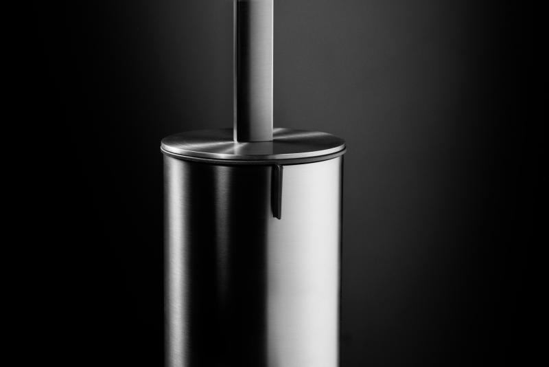 Unidrain ReFrame toiletbørste til væg - Poleret stål Unidrain ReFrame toiletbørste til væg - Poleret stål