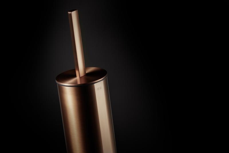 Unidrain ReFrame toiletbørste til gulv - Kobber Unidrain ReFrame toiletbørste til gulv - Kobber