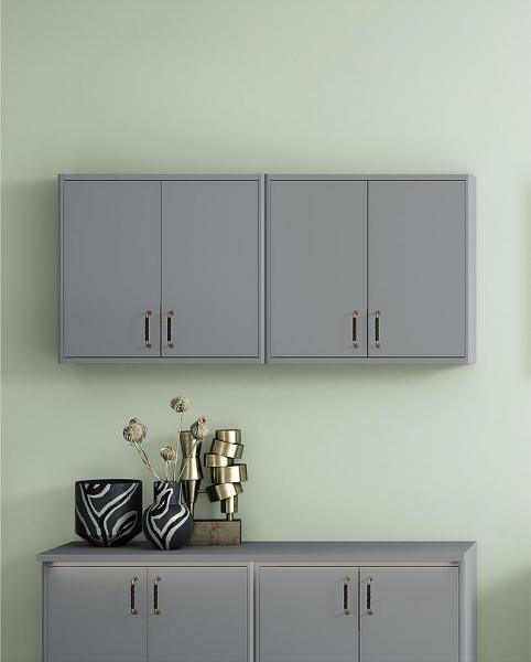 Gustavsberg Graphic vægskab - Lille dybde - Grøn Gustavsberg Graphic vægskab - Lille dybde - Grøn