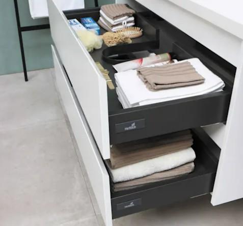 Sanibell Proline møbelsæt 60 m/integrerede greb - Mat hvid Sanibell Proline møbelsæt 60 m/integrerede greb - Mat hvid