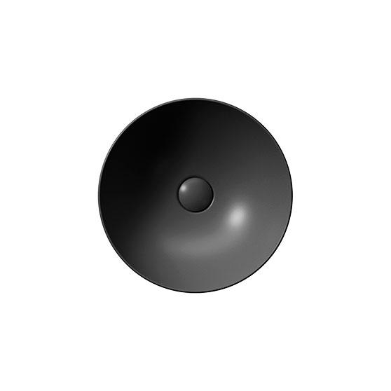 GSI Pura 40 rund fritstående bowlevask - Uden overløb - Ardesia