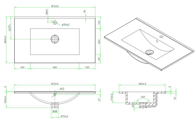 Cassøe Soft 80 møbelsæt - Mat sort Cassøe Soft 80 møbelsæt - Mat sort