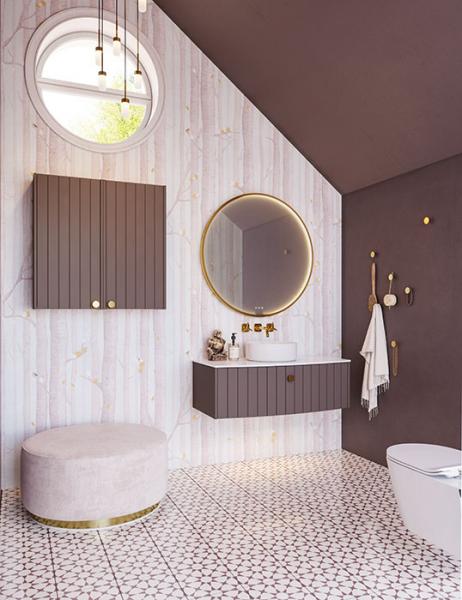 Dansani Luna Vintage 100 møbelpakke m/Circle håndvask - Valgfri farve Dansani Luna Vintage 100 møbelpakke m/Circle håndvask - Valgfri farve