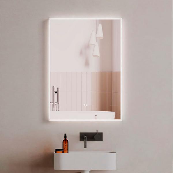 Cassøe Ravenna spejl m/lys og touch - 60x80 cm