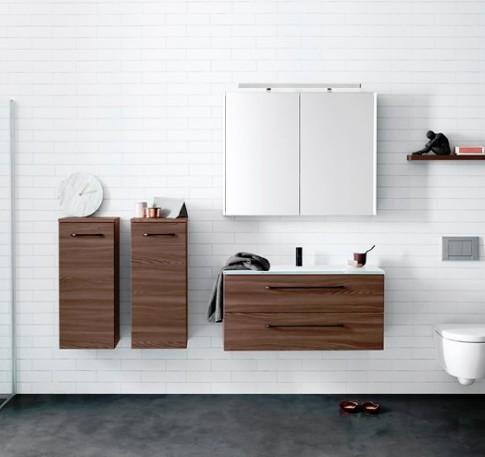 Dansani Luna vaskeskab 100x48 m/skuffer - Grå mat Dansani Luna vaskeskab 100x48 m/skuffer - Grå mat