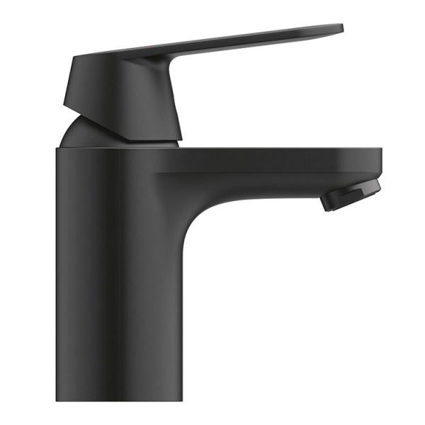 Grohe Get S håndvaskarmatur m/push-open bundventil - Mat sort Grohe Get S håndvaskarmatur m/push-open bundventil - Mat sort