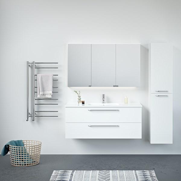 Strømberg Mileto håndklædetørrer - 50x154 cm - Antracit