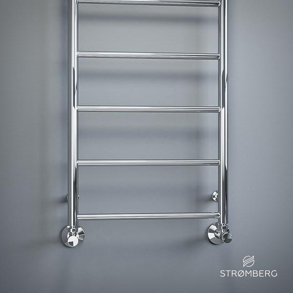 Strømberg Nilo håndklædetørrer - 50x78 cm - Krom Strømberg Nilo håndklædetørrer - 50x78 cm - Krom