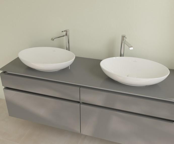 V&B Loop&Friends 56 fritstående bowlevask - Med overløb V&B Loop&Friends 56 fritstående bowlevask - Med overløb