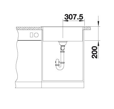 Blanco Naya 6 UX køkkenvask - Soft white Blanco Naya 6 UX køkkenvask - Soft white