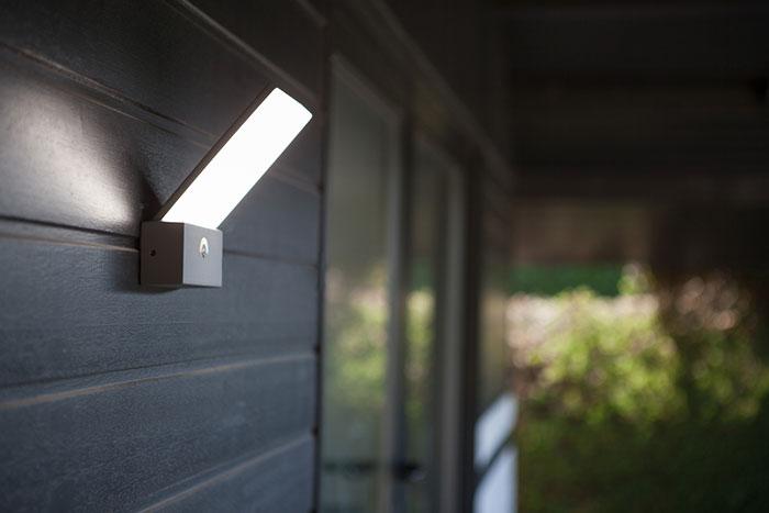 Lutec Architectural Pano udendørslampe til væg