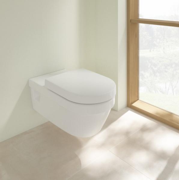 Villeroy & Boch ViCare Rimless væghængt toilet - Hvid Villeroy & Boch ViCare Rimless væghængt toilet - Hvid