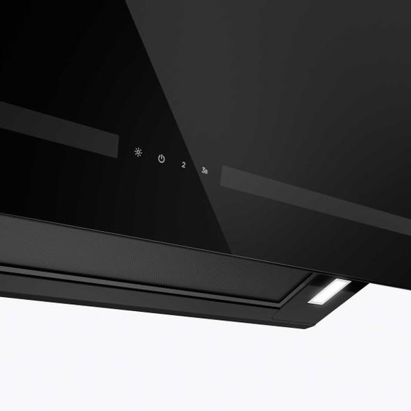 Eico True Black F80 emhætte til vægmontering - Sort Eico True Black F80 emhætte til vægmontering - Sort