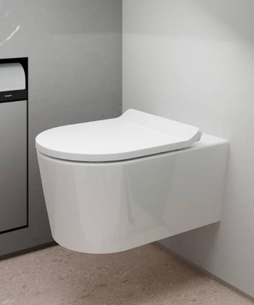 hansgrohe EluPura S v&aelig;gh&aelig;ngt toilet m/SmartClean u/s&aelig;de