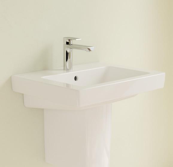 V&B Subway 2.0 55 håndvask t/væg - 1/3 hanehuller V&B Subway 2.0 55 håndvask t/væg - 1/3 hanehuller