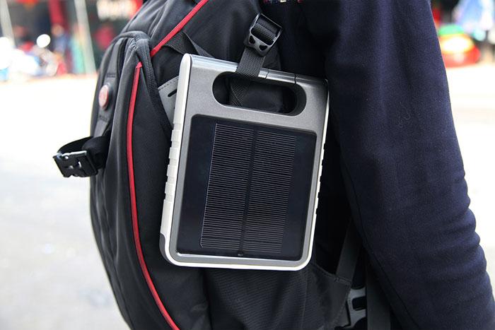 Lutec Padlight Solar udendørslampe m/USB og solceller Lutec Padlight Solar udendørslampe m/USB og solceller