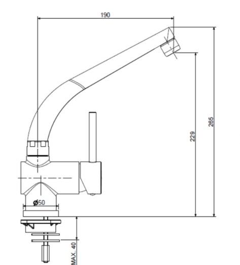 Paffoni New Stick DUO håndvask/brusearmatur - Krom Paffoni New Stick DUO håndvask/brusearmatur - Krom