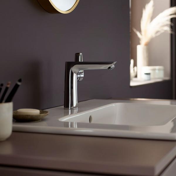 hansgrohe Talis E 150 håndvaskarmatur m/løft-op bundventil - Krom