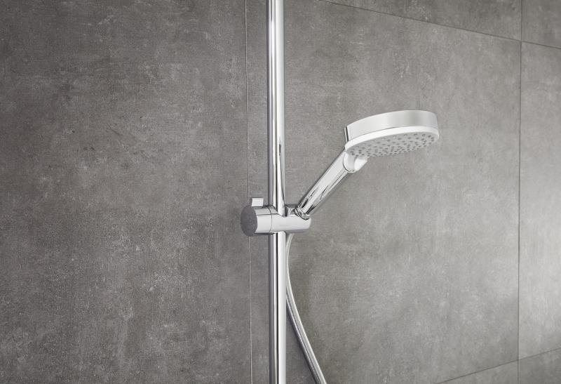 hansgrohe Crometta E 240 Showerpipe 1jet m/termostat - Krom