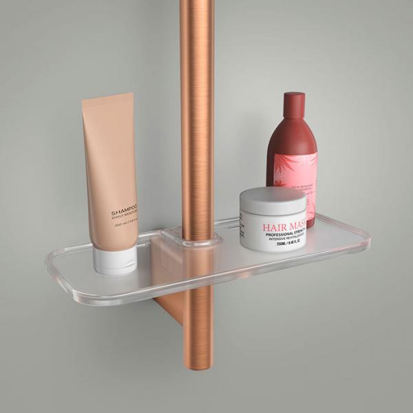 Grohe Precision komplet brusesystem m/Joy+ håndbruser - Børstet Warm Sunset Grohe Precision komplet brusesystem m/Joy+ håndbruser - Børstet Warm Sunset