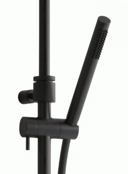 Lavabo Argo komplet brusesæt - Mat sort Lavabo Argo komplet brusesæt - Mat sort