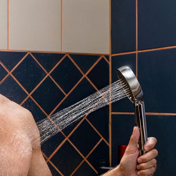 hansgrohe Activera Select S håndbrusersæt 95 2jet m/Ecosmart og bruserslange - Krom