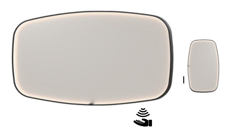 Sanibell Ink SP31 spejl m/lys, varme og sensor 160 x 80 cm - Mat hvid Sanibell Ink SP31 spejl m/lys, varme og sensor 160 x 80 cm - Mat hvid