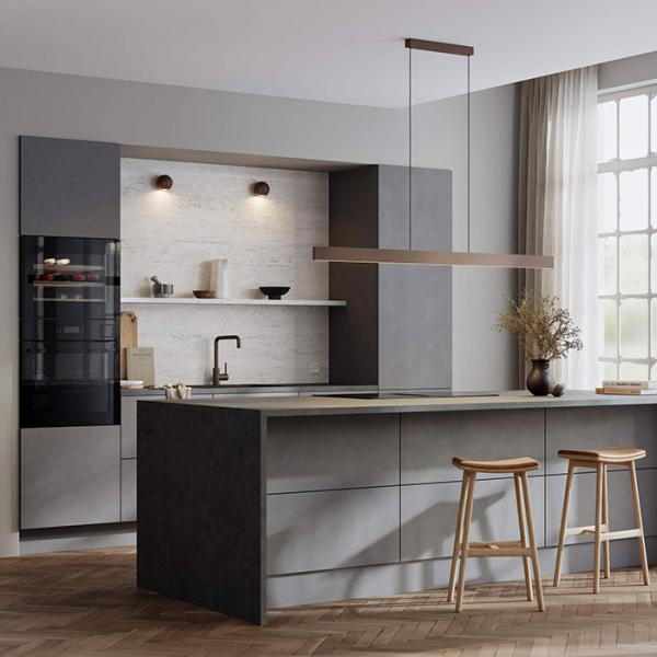 Cassøe Linea lineær pendellampe 180 cm - Mat bronze