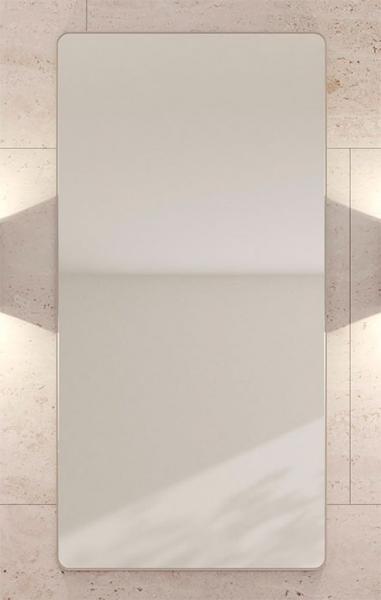 Cassøe Refine vendbart spejl - 45 x 90 cm - m/alu ramme