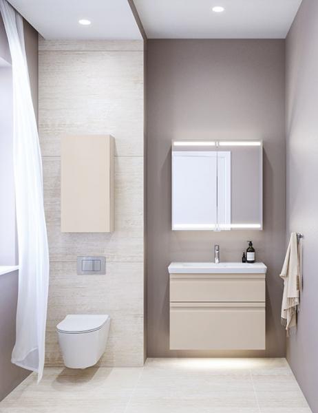 Dansani Luna Urban 80 mini møbelsæt m/Mini Larghetto vask og integrerede greb - Høj - Valgfri farve