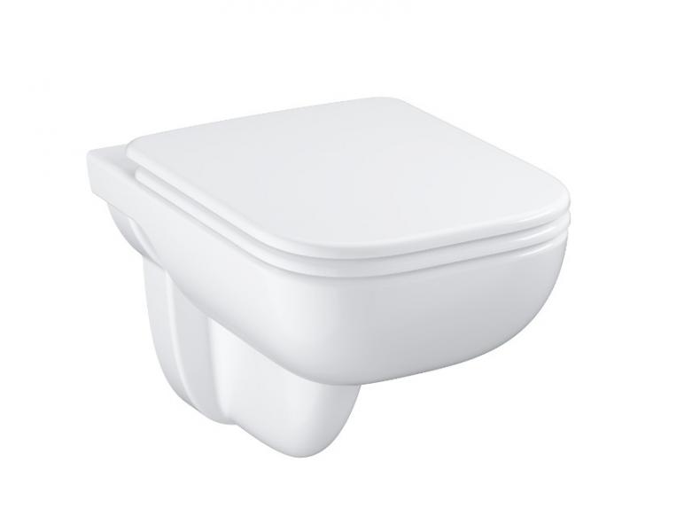 Grohe Start Edge rimless v&aelig;gh&aelig;ngt toilet m/soft close s&aelig;de