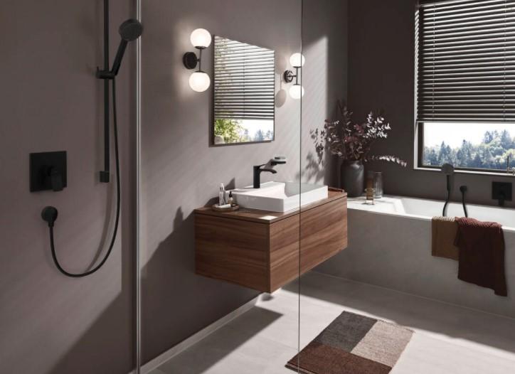 hansgrohe Vivenis 110 håndvaskarmatur u/bundventil - Mat sort