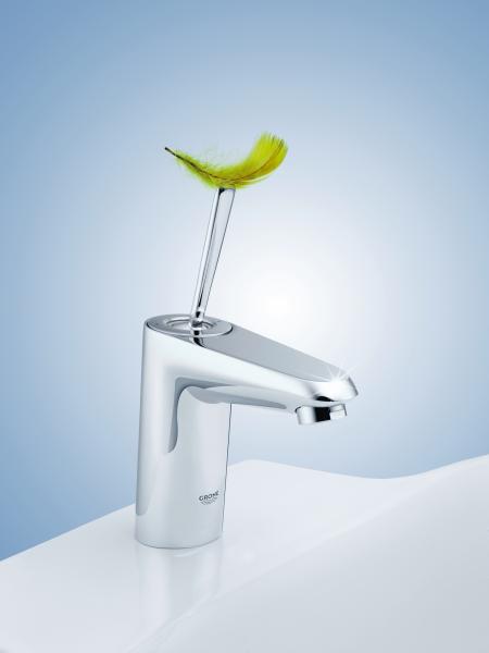 Grohe Eurodisc Joystick håndvaskarmatur - Krom/small Grohe Eurodisc Joystick håndvaskarmatur - Krom/small