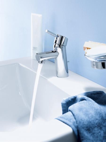 Grohe Essence New håndvaskarmatur m/bundventil og EcoJoy Grohe Essence New håndvaskarmatur m/bundventil og EcoJoy