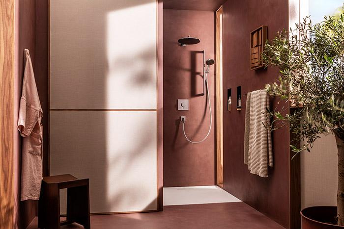 hansgrohe Ecostat Comfort E termostatarmatur til indbygning m/afspærring - 2 udtag - Krom