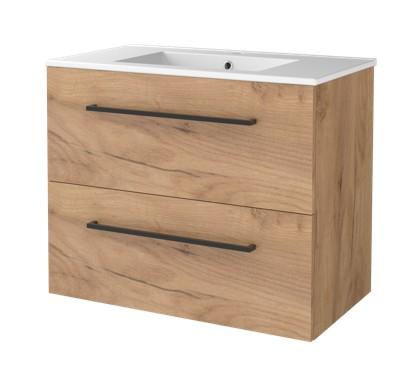 Sanibell Basicline møbelsæt 80 m/greb - Whiskey eg