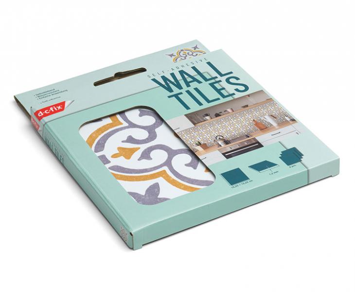 D-C-fix selvklæbende fliser til væg - Jamila gold D-C-fix selvklæbende fliser til væg - Jamila gold